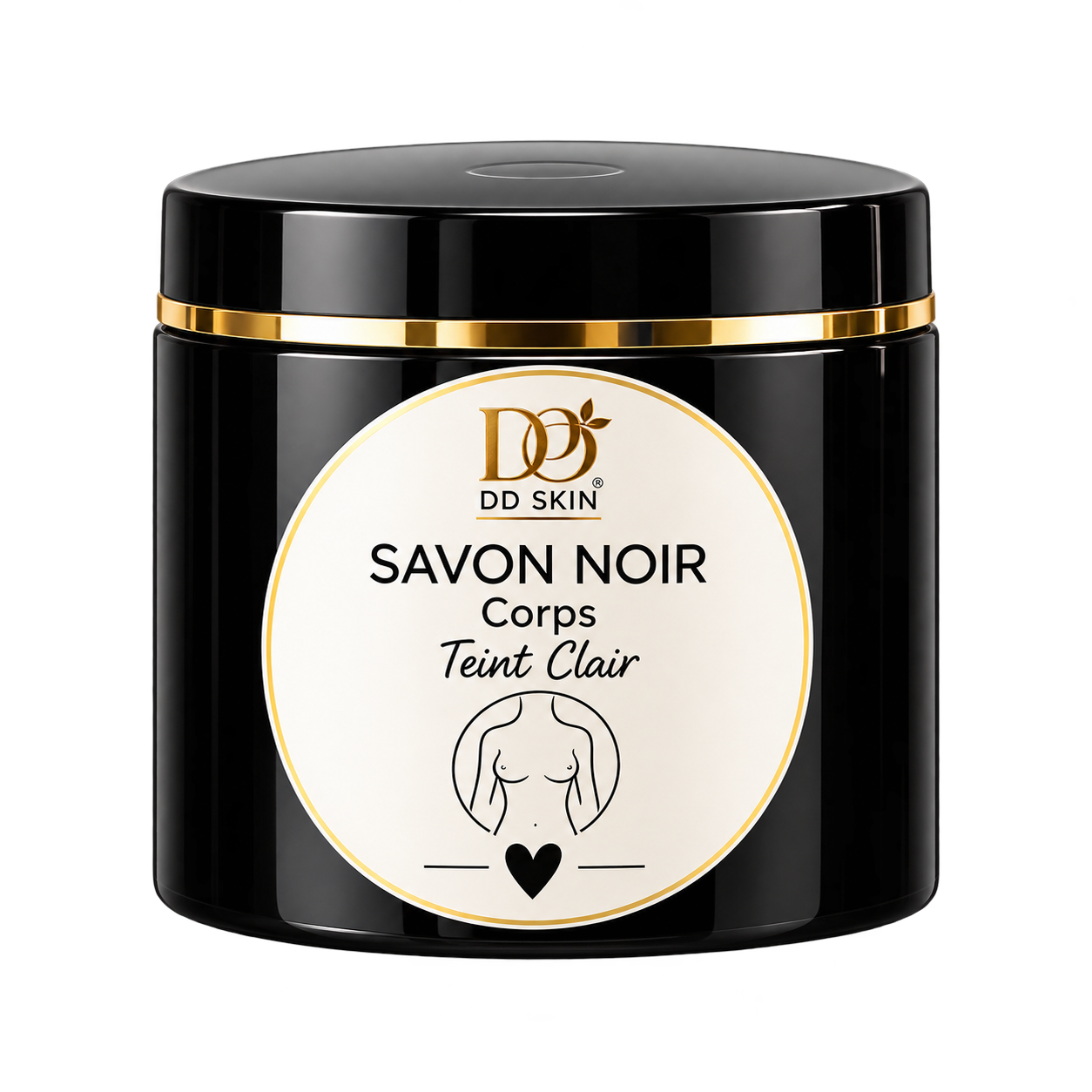 DD Black Soap — Savon noir corps